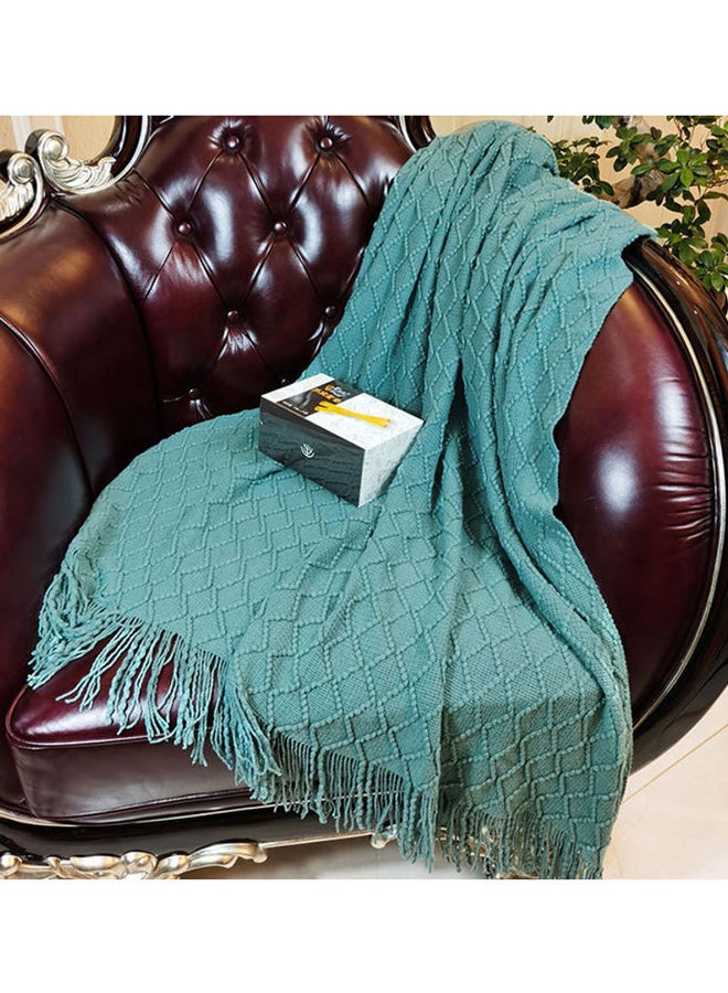 Green Sofa Blanket Set 127x173cm - Image 1
