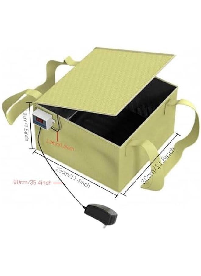Generic - Dough Proofer, Versatile Dough Proofer With Heater, Bread Proofing Box With Precise Temperature Control For Baking & Fermentation, Bread Pizza Dough Proofing Box For Making Bread, Yogurt, Natto - Image 1
