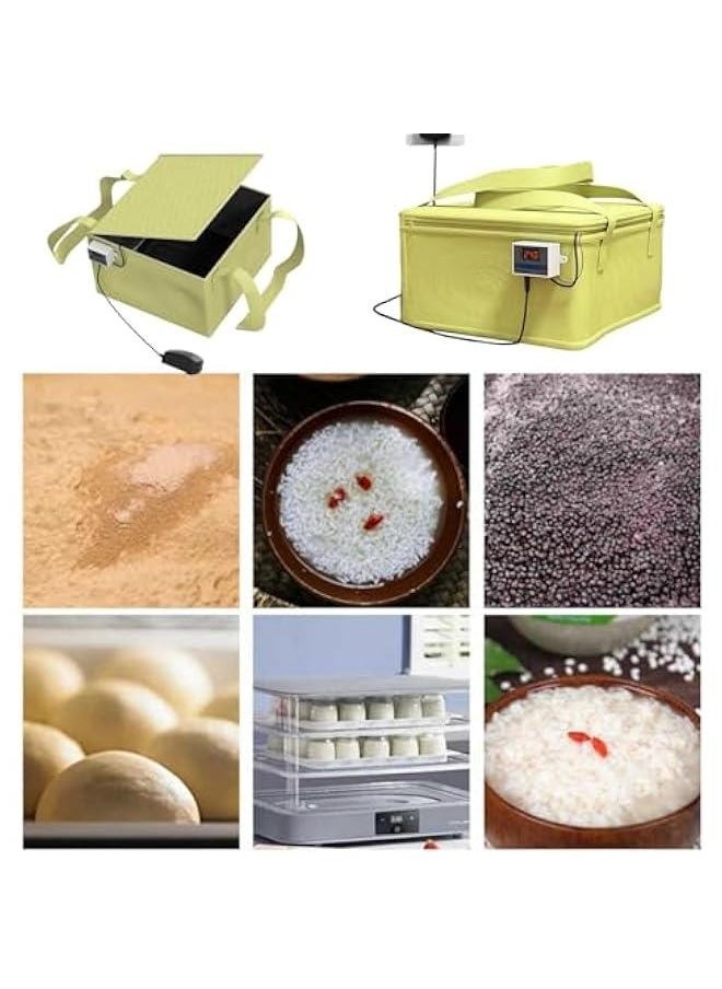 Generic - Dough Proofer, Versatile Dough Proofer With Heater, Bread Proofing Box With Precise Temperature Control For Baking & Fermentation, Bread Pizza Dough Proofing Box For Making Bread, Yogurt, Natto - Image 1