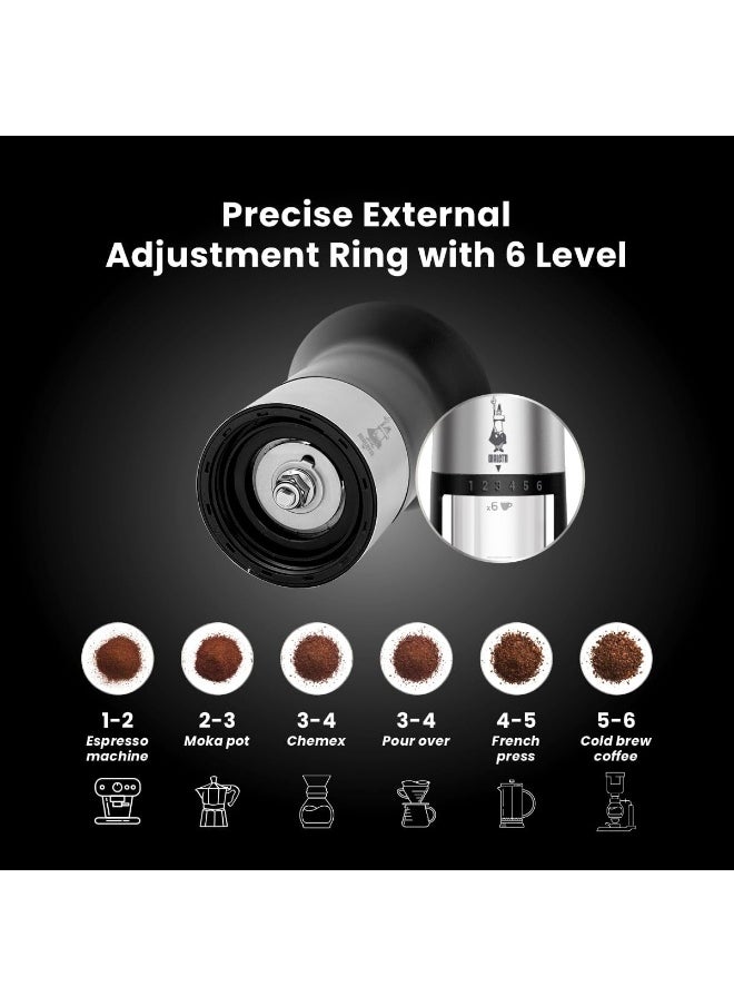 BIALeTTI - Bialetti Premium Coffee Grinder Macina Cafe Coffee Grinder Manual - Image 1