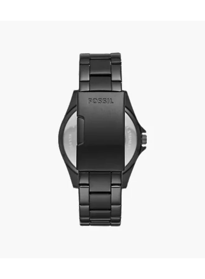 FOSSIL Women Emporio Armani Riley ES4519 Black Chronograph Watch – 38mm Stainless Steel Quartz Timepiece - Image 2