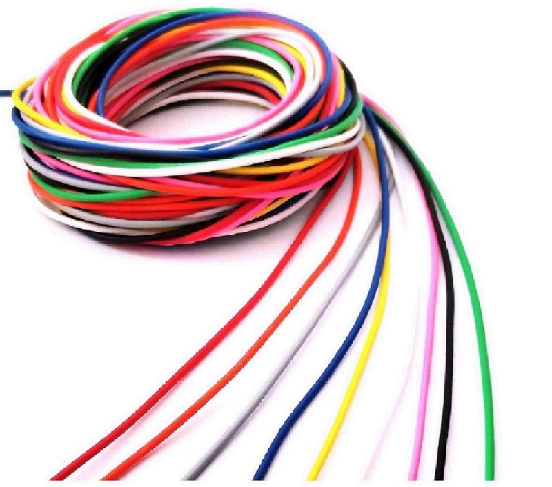 Steko (54 Meters) Combo Of 9 Color Multi Strand Hookup Wire 14/36 DC Wire Cable For Multipurpose Use Electronics Works, DIY Science Projects, Hobby Kit (14 Thread 36 Gauge) - Image 4