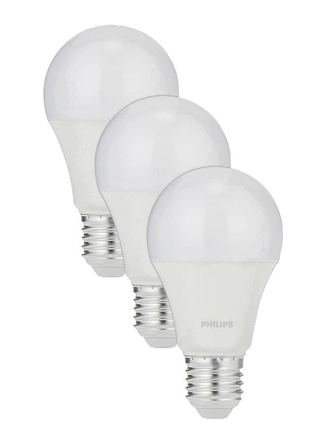 Philips LED Bulb 9W E27 3000K 230V, Warm White (Pack of 3)  - Image 1
