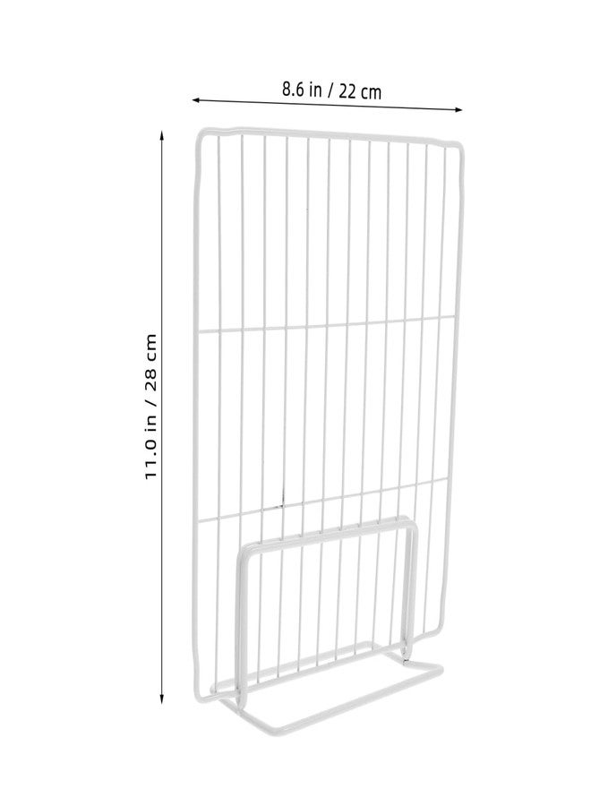 BESTYASH Adjustable Refrigerator Divider, 11.02X8.66X3.93 Inch Freezer Wire Shelf Organizer for Freezer Food and Refrigerator Storage Small Item in Home and Commercial Kitchens - Image 5