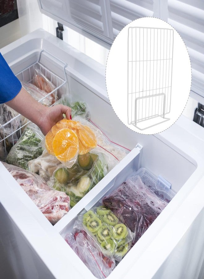 BESTYASH Adjustable Refrigerator Divider, 11.02X8.66X3.93 Inch Freezer Wire Shelf Organizer for Freezer Food and Refrigerator Storage Small Item in Home and Commercial Kitchens - Image 4