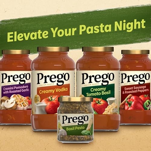 Prego Basil Pesto Sauce, 8 Oz Jar - Image 5