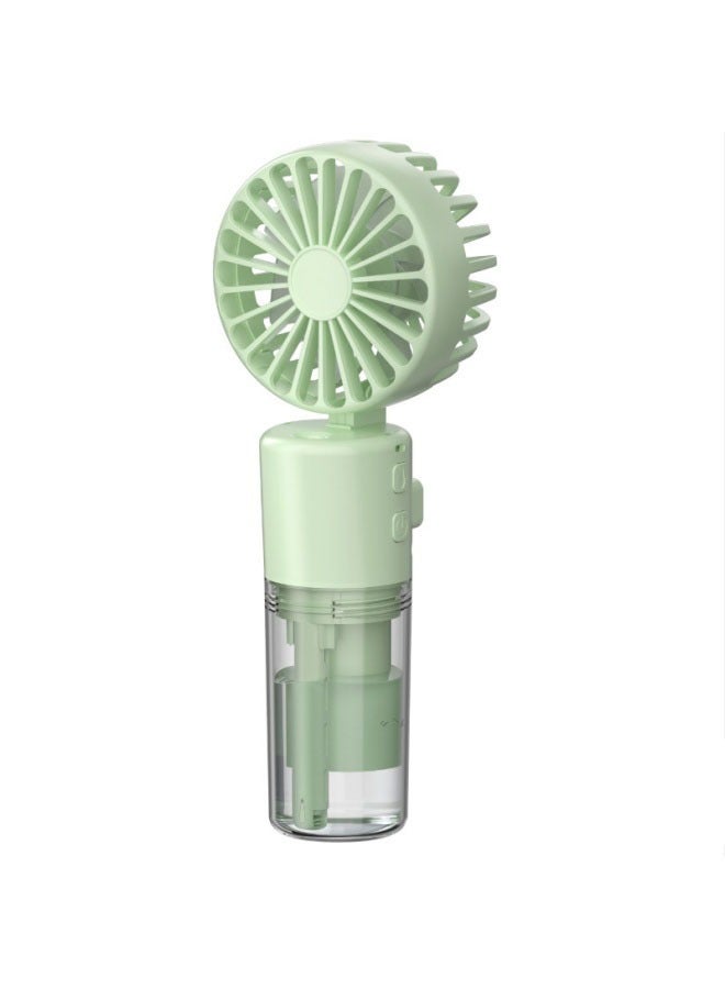 Loquat Handheld spray fan, multifunctional desktop folding small fan, portable outdoor handheld small fan - Image 1