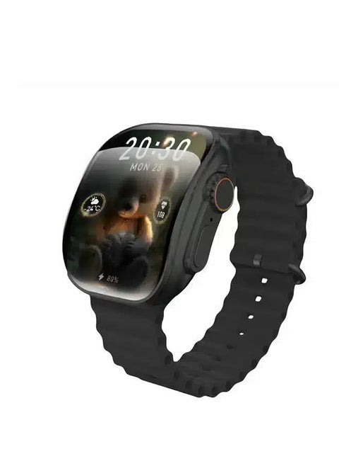 W&O X10 Smart watch Pro3 , Amoled 2 straps pink Call Wireless charging Touch Screen for IOS & android for men and women