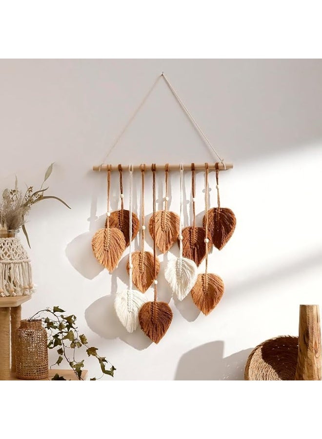 Antikiano Leaf Wall Hanging Macrame - Image 2