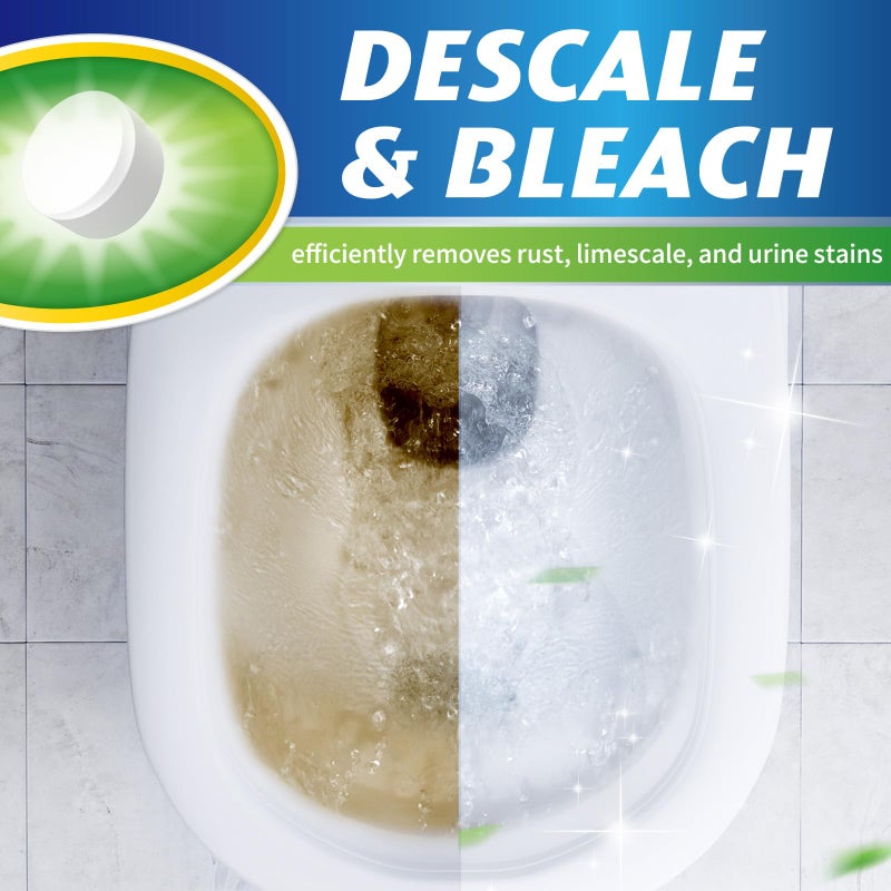 Ksend Toilet Bowl Cleaner Tablets 20 PCS - Automatic Toilet Bowl Cleaners with Bleach, Slow-Releasing Toilet Tank Cleaners for Deodorizing & Descaling, Bathroom Cleaner - Image 2