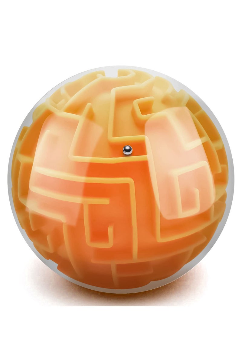 CMGTYYD. كرة الألغاز للأطفال، كرة المتاهة هدية للأولاد والبنات والكبار، ألعاب ألغاز الذاكرة والذكاء - تحديات فكرية، سرعة رد فعل، متاهة ثلاثية الأبعاد - Image 1