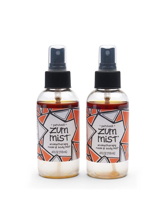 Indigo Wild Zum Mist Room and Body Spray - Patchouli - 4 fl oz (2 Pack) - Image 1