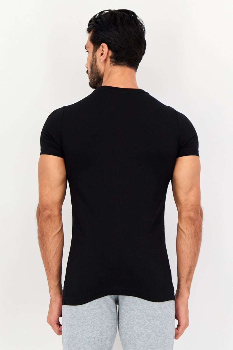 PUMA Men Sportswear Fit Short Sleeve Outdoor T-Shirt, Black - Image 3