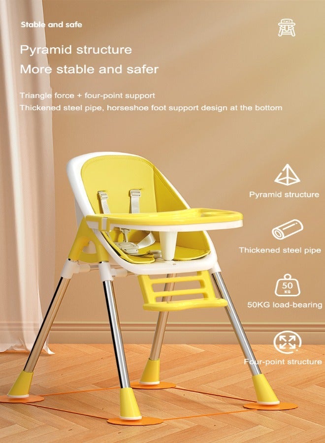 بيلانينا كرسي طعام للأطفال القابل للطي بتصميم عصري محمول وعملي للعائلات الحديثة - Image 5