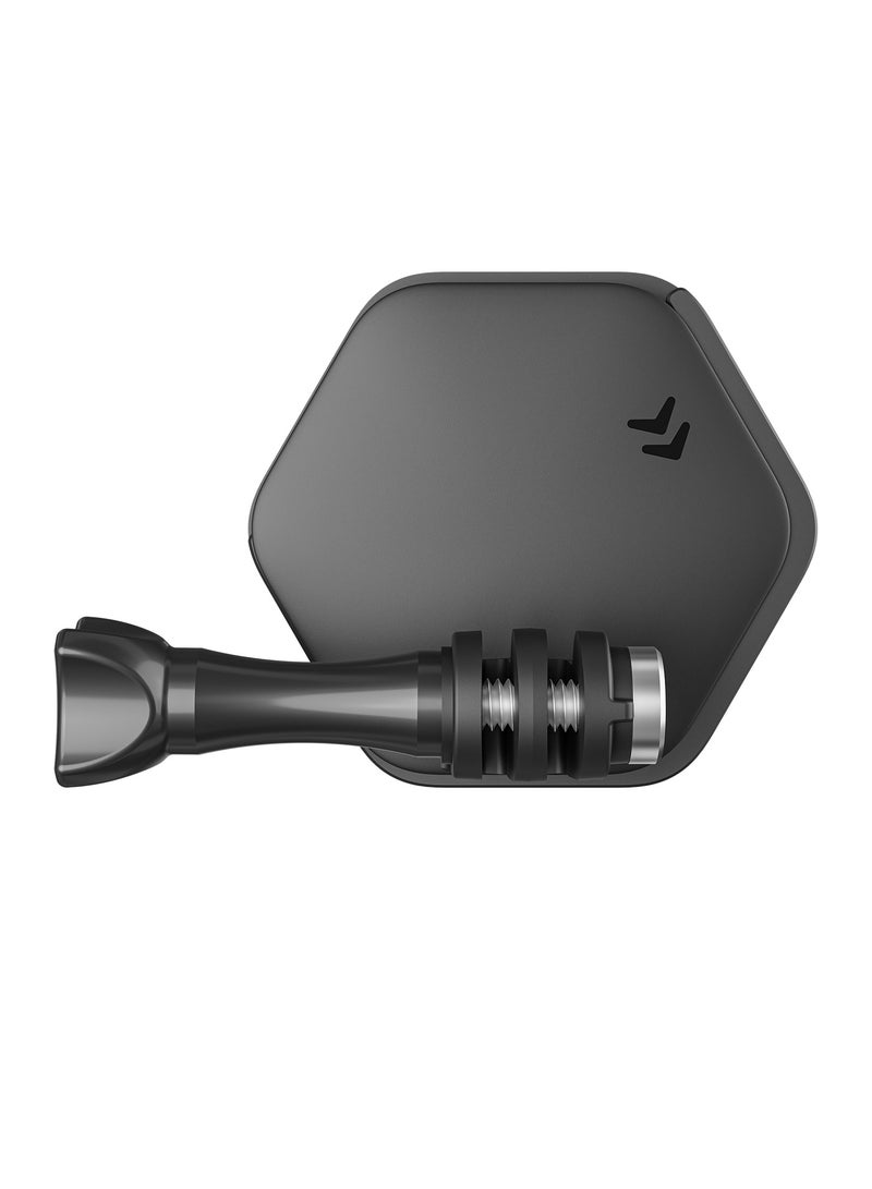 تيليسن تيليسين حامل مغناطيسي لكاميرات الأكشن – TE-MMK-001، مع مجموعة ملصق نانو، حمالة مغناطيسية للرقبة، تركيب سريع، تصوير من منظور الشخص الأول، متوافق مع GoPro وDJI وInsta360 - Image 2