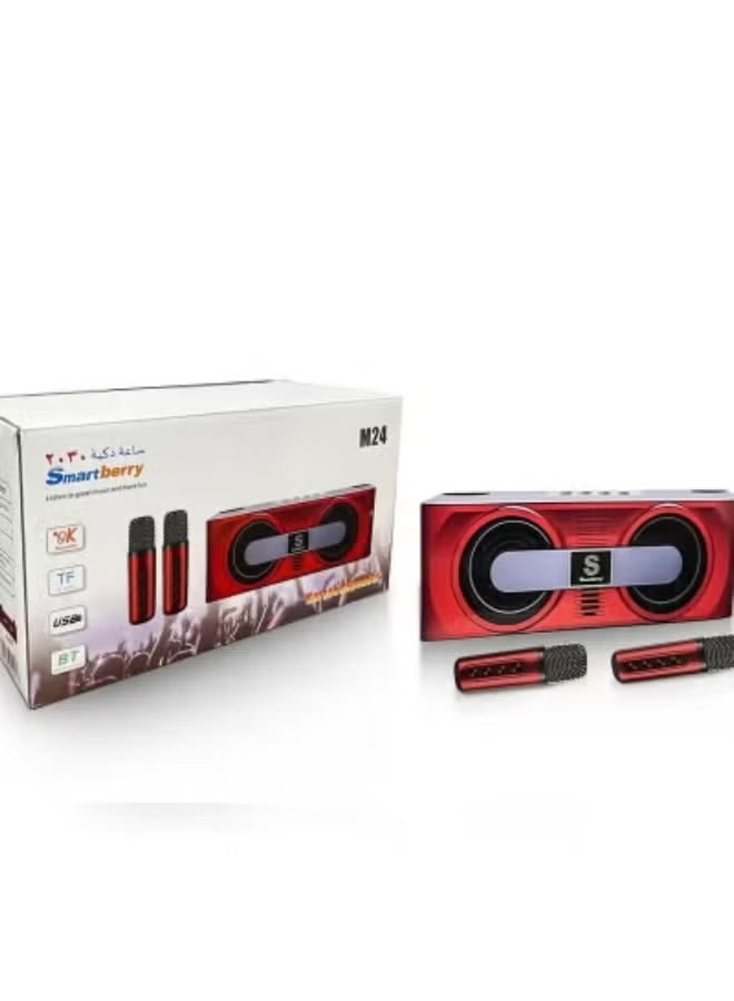 Smart Berry Portable Wireless Karaoke Speaker M24