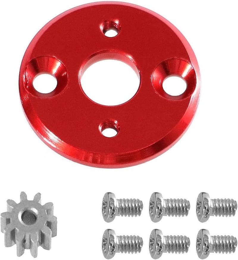 أجزاء ترقية تروس محرك المعادن الحمراء لسيارة التحكم عن بُعد MN78 MN82 Cherokee LC79 1 12 - Image 1