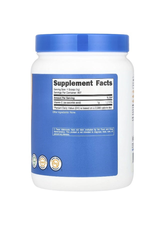 Nutricost, Vitamin C, Unflavored, 32.4 oz (907 g) (Packaging may vary) - Image 2