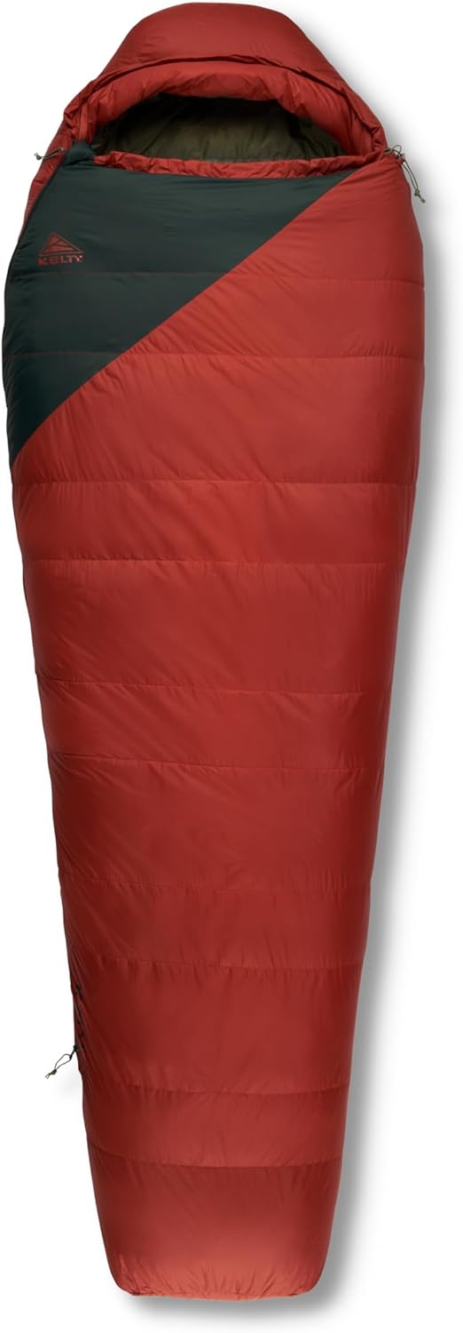 Kelty  Cosmic 0 Degree Sleeping Bag Long 550 Down  Cold Weather Insulation Insulated Backpacking Bag  Winter - Image 2