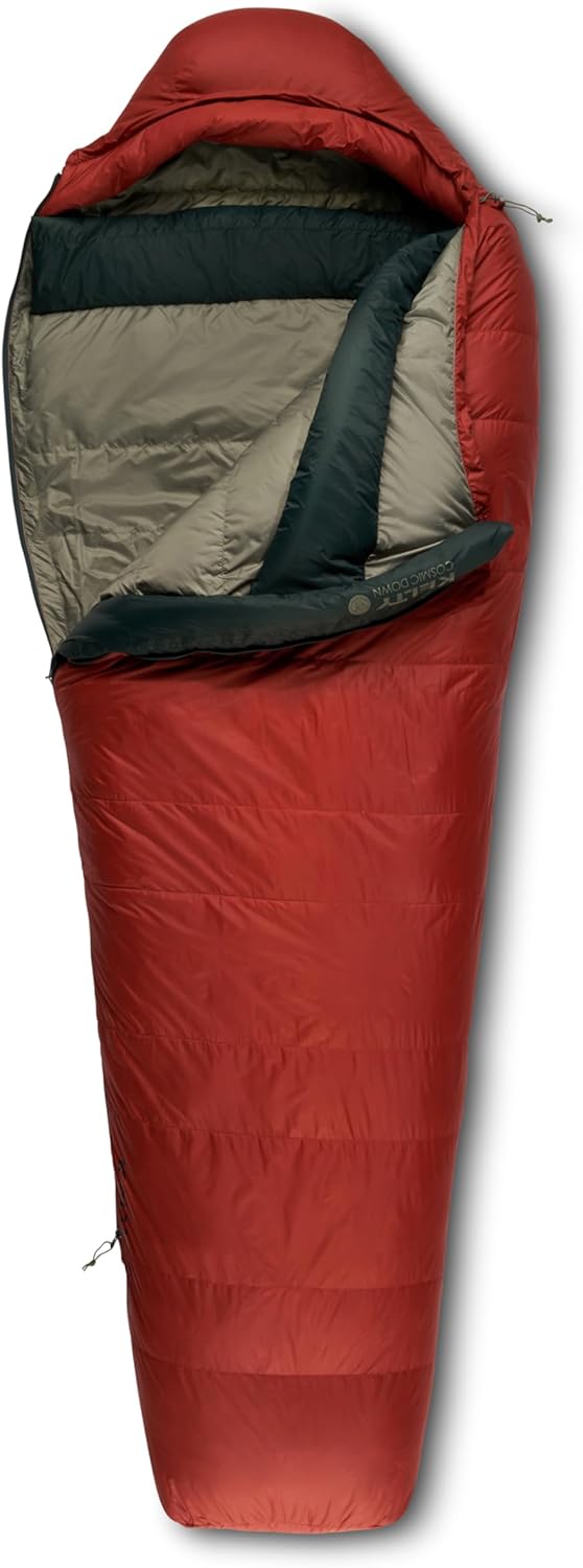Kelty  Cosmic 0 Degree Sleeping Bag Long 550 Down  Cold Weather Insulation Insulated Backpacking Bag  Winter - Image 1