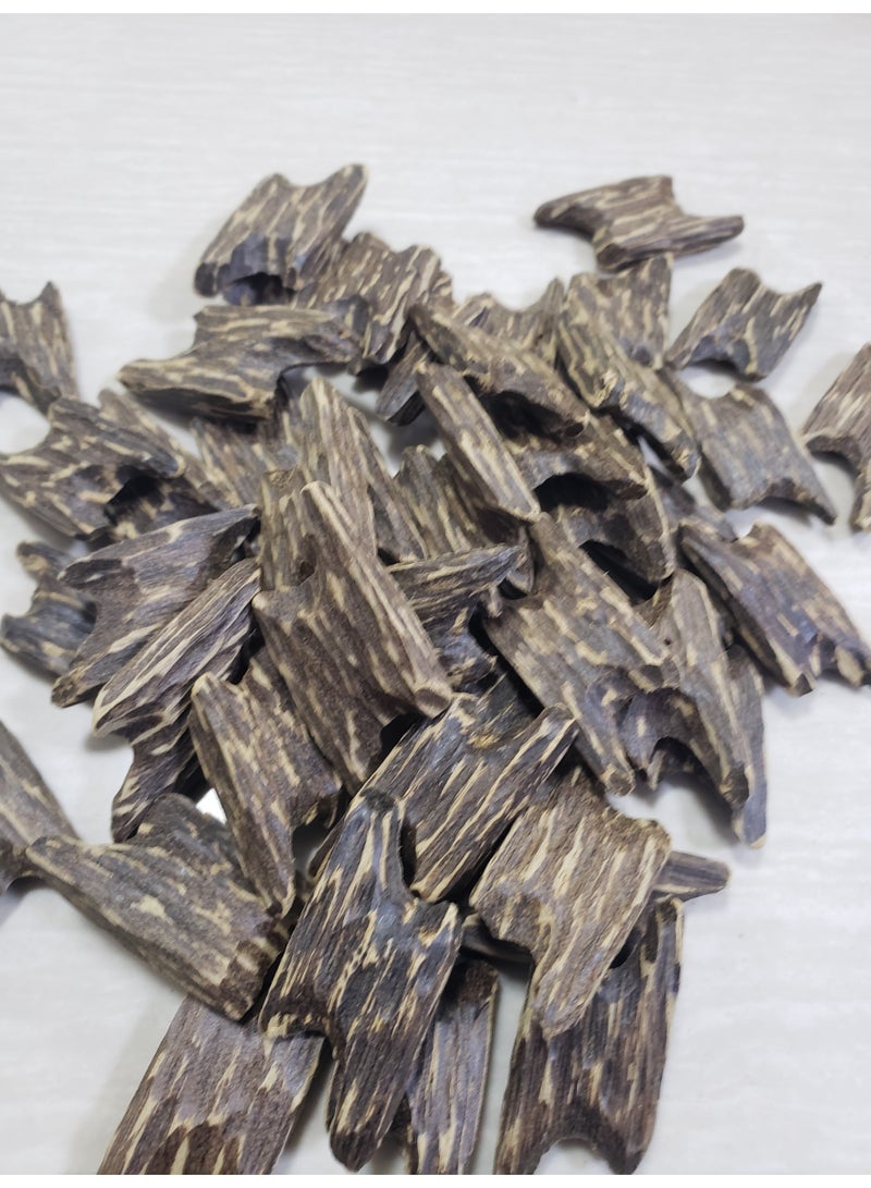 200 جرام من عود التشي نان المخطط بالنمر عالي الزيوت - عبوة كبيرة السعة (تبدأ من ١٠٠ جرام) - Image 1