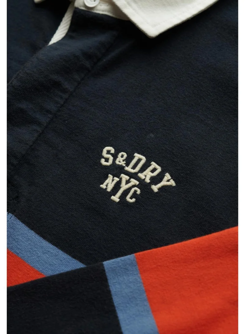 Superdry  Vintage Athletic Stripe Rugby Top for Men | Best Price UAE