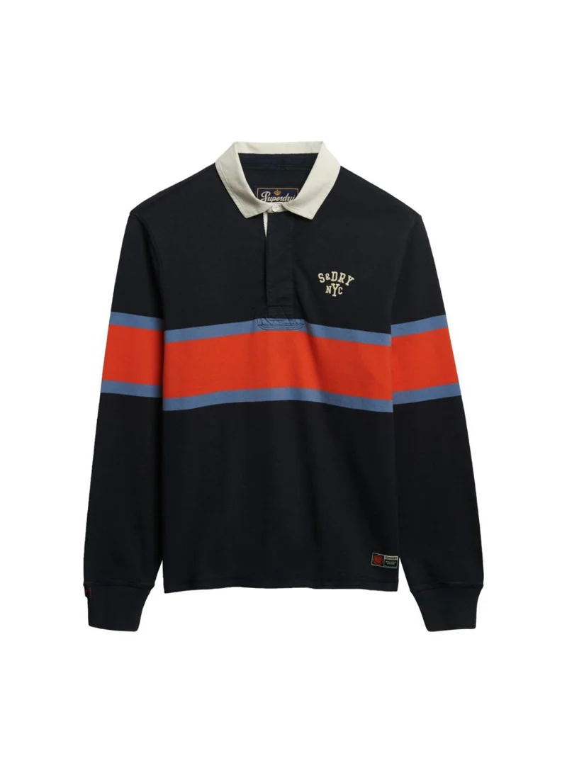 Superdry  Vintage Athletic Stripe Rugby Top for Men | Best Price UAE