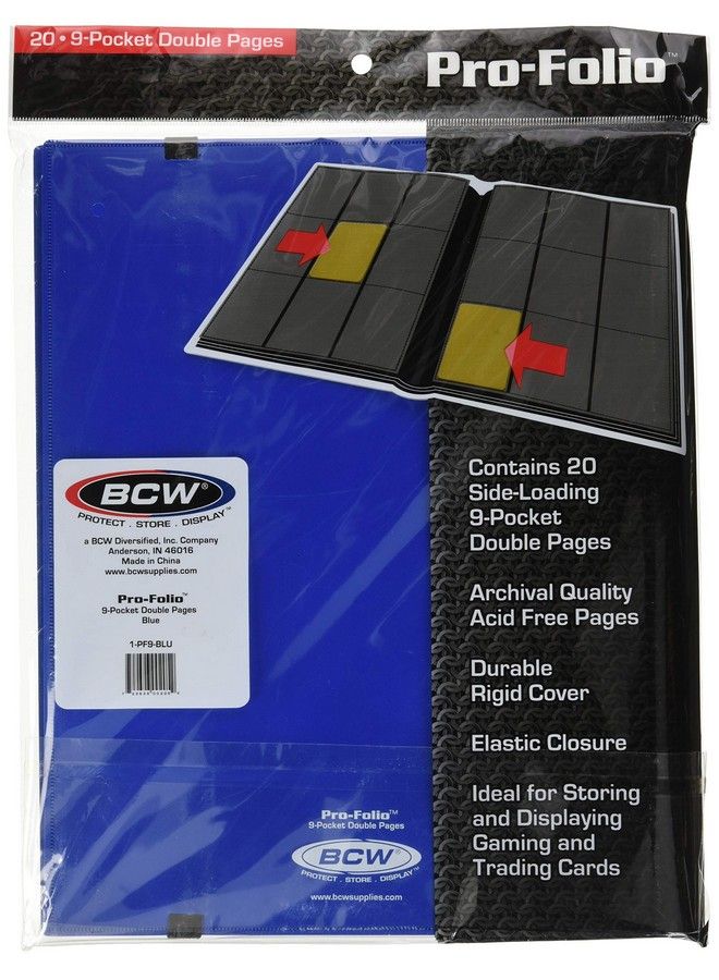 BCW Profolio 9Pocket Album Blue - Image 5