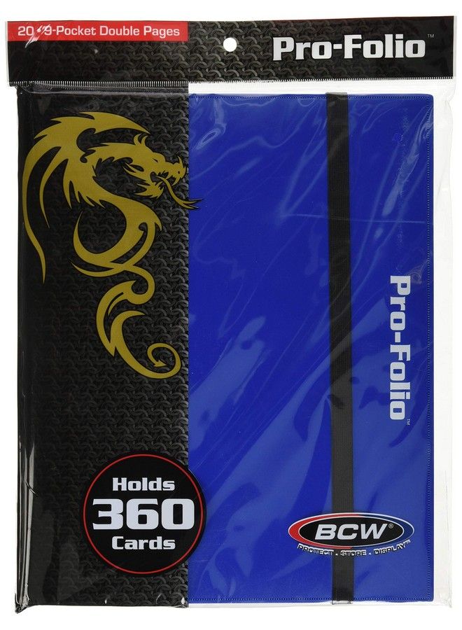 BCW Profolio 9Pocket Album Blue - Image 4