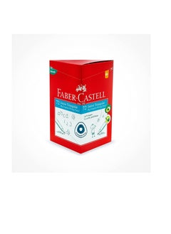 Faber Castell Junior Triangular Graphite Pencil 2B Display Of 72Pc, Thick Triangular Shape For Better Control And Comfort, Can Be Easily Hold By Small Hands, Black, 116572