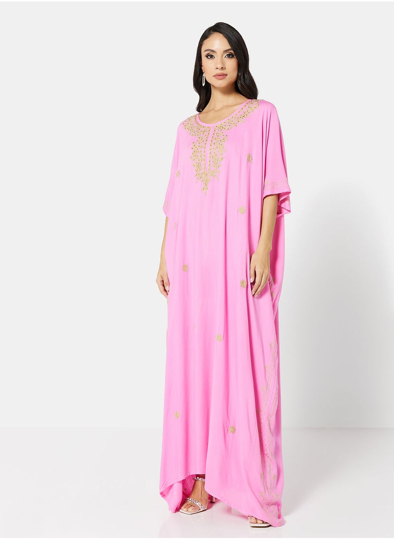 ARABIAN CLOSET EMBROIDERED KAFTAN  - Image 5