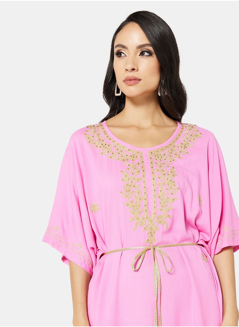 ARABIAN CLOSET EMBROIDERED KAFTAN  - Image 4
