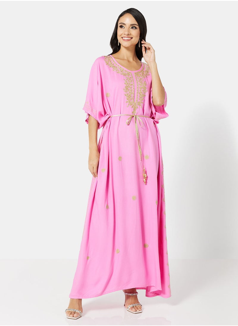 ARABIAN CLOSET EMBROIDERED KAFTAN  - Image 1