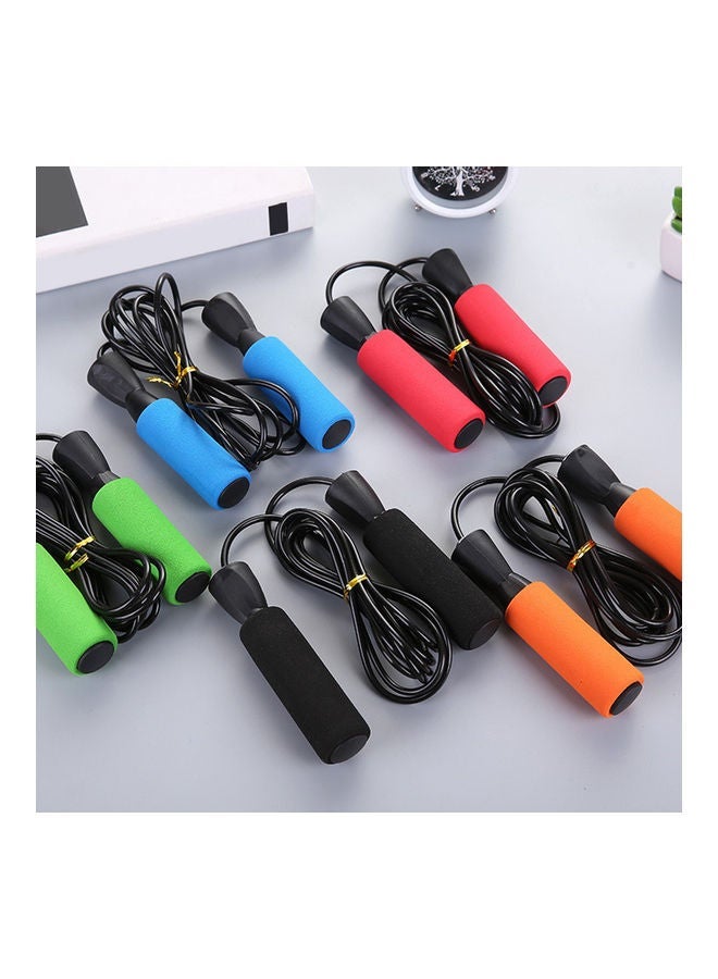 Generic Unisex Sport Fitness Adjustable Fast Speed Jump Wire Skip Rope Skipping Cord 8.5x3.2x3.3cm  - Image 3