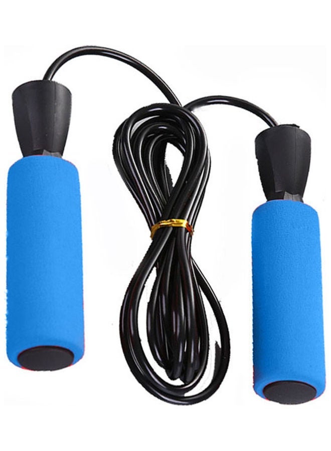 Generic Unisex Sport Fitness Adjustable Fast Speed Jump Wire Skip Rope Skipping Cord 8.5x3.2x3.3cm  - Image 1
