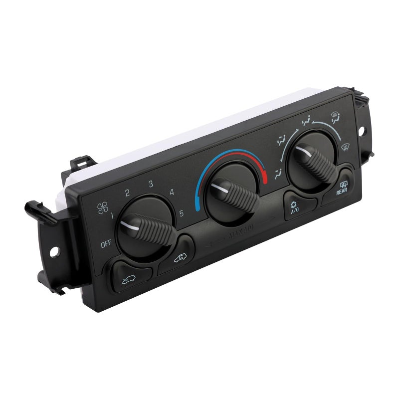 ATRACYPART 599218 Front Climate Control Module with Rear Windshield Defogging Compatible with 19992002 Chevy Avalanche Silverado Suburban Tahoe GMC Sierra Yukon AC Heater Air Conditioning Panel Unit - Image 2