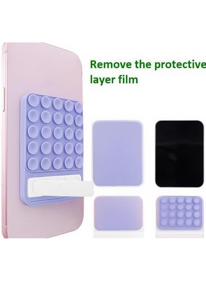 S-TOP Silicone Suction Phone Case Adhesive Mount, Accessories Hands-Free Strong Grip Holder, for Selfies and Videos, Durable, Easy to Use - Image 3