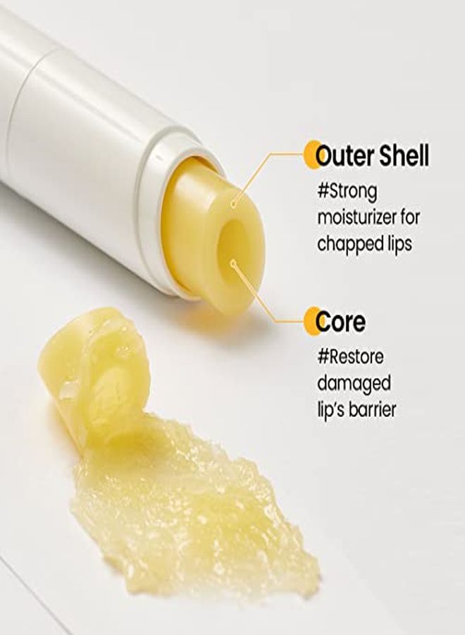 Be Plain Beplain Chamomile Intense Moisturizing Lip Balm (0.13Oz, 3.6G) | Dual Core Lip Moisturizer For Dry, Cracked, Sensitive Lips | Natural Daily Lip Care - Image 2