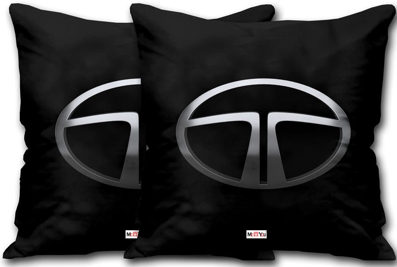 ME  YOU ME & YOU Car Cushion/Pillow | Cushion with Micro Fiber Filler | Back Car Cushion | Support Pillow Ideal for Car Seat | Cushion Pillow for Car (12 * 12 Inch) Pack-2 - Image 1