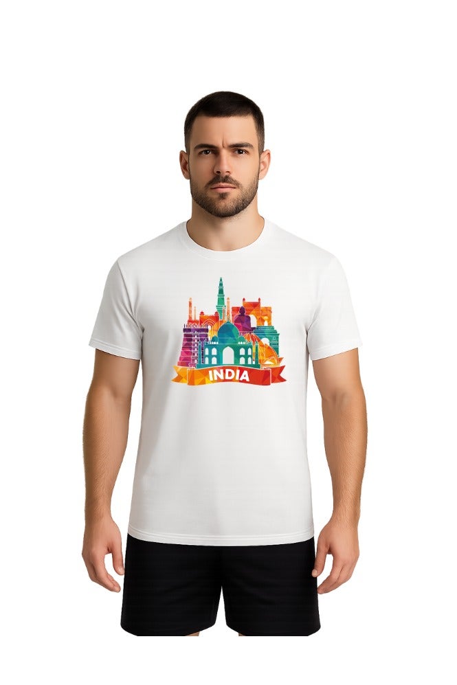 LOUD UNIVERSE India Design Printed Tshirt Soft Mens Tshirt