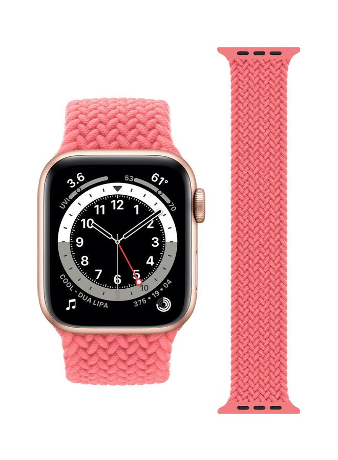 Perfii Replacement Band For Apple Watch Series 6/SE/5/4/3/2/1 44/42 mm Pink Punch - Image 1