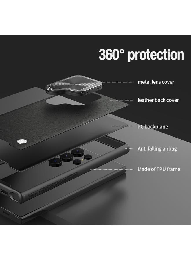 Nillkin Case For Samsung Galaxy S24 Ultra 5G CamShield Prop Series PC + TPU Phone Case - Image 4