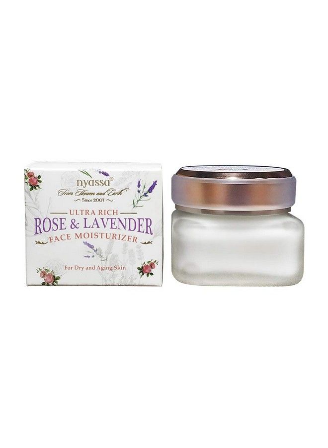Nyassa Ultra Rich Rose & Lavender Face Moisturizer 50Gms - Image 3