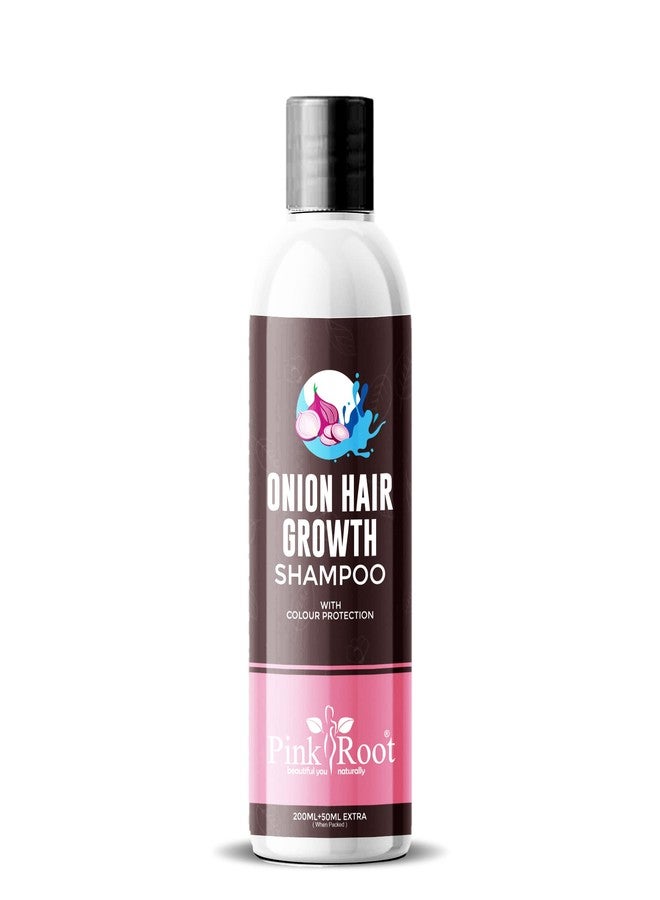 Pink Root Onion Hair Growth Shampoo 250ml for All hair types - Image 1
