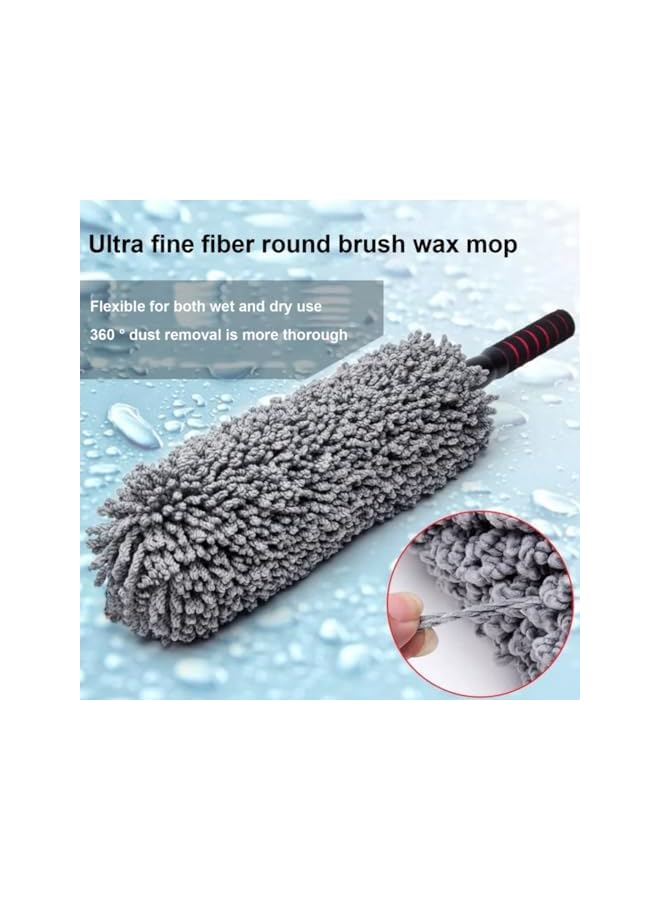 promass Microfiber Car Dashboard Duster – Retractable Dust Cleaning Brush with Long Extendable Handle for Car, Truck, SUV, RV and Motorcycle, Car Interior Exterior Accessories etc - Image 5