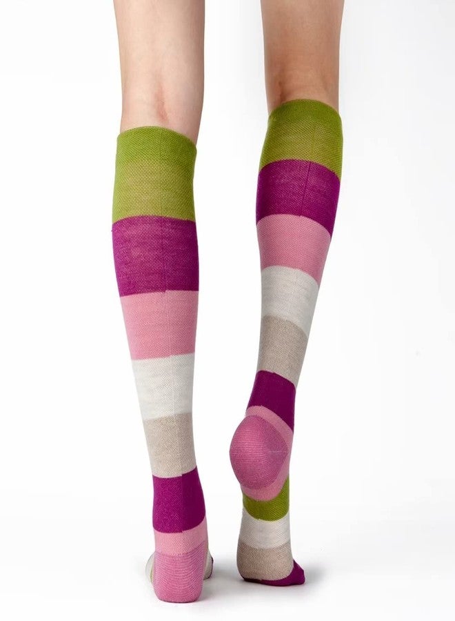 ja vie Ultra Comfy 75% Merino Wool Graduated Compression Socks for Women & Men (15-20mmHg) - Image 5