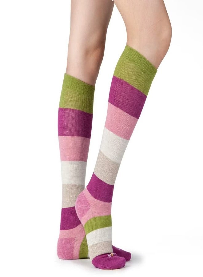 ja vie Ultra Comfy 75% Merino Wool Graduated Compression Socks for Women & Men (15-20mmHg) - Image 4