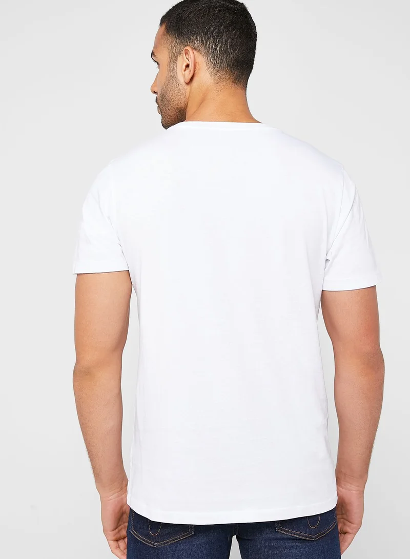 Cotton On 3 Pack Assorted Crew Neck T-Shirt