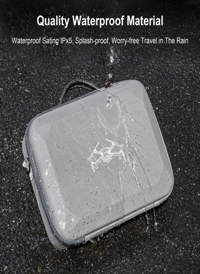 STARTRC Waterproof Case for DJI Mini 4 Pro/Mini 3/Mini 3 Pro Case Accessories,Portable Travel Bag for DJI Mini 4 Pro/Mini 3 Series Fly More Combo(for DJI RC/RC2 Controller) - Image 3