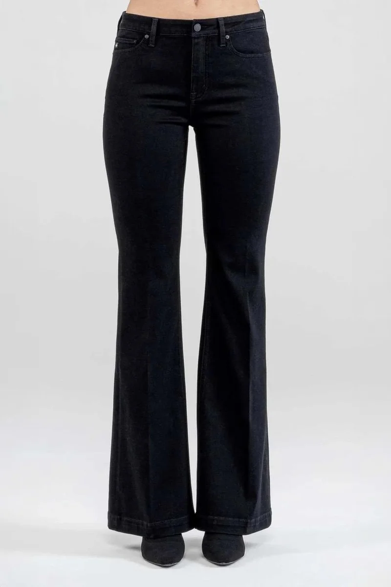 Ag Jeans Cropped Straight-Leg Dark Wash Jeans